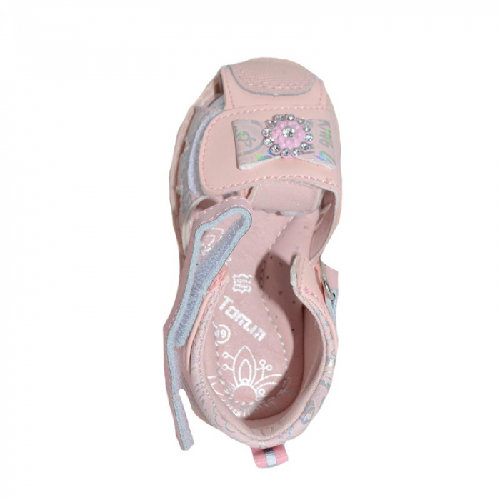 Sandale ortopedice pentru fete Tom Miki C-T7958-F-18, Roz [4]
