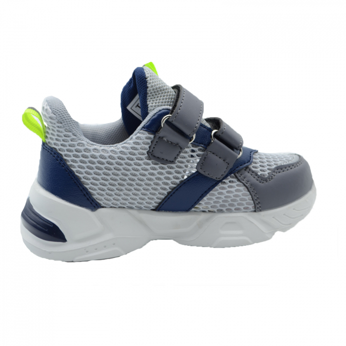 Pantofi sport pentru baieti Tom Miki C-T7986-k-27, Gri [2]