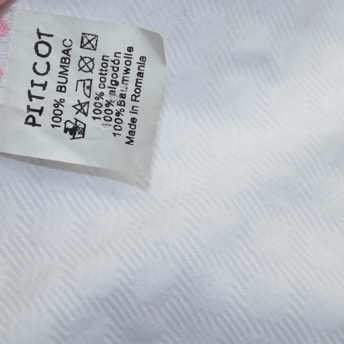 Set caciula cu snur si esarfa pentru fete Piticot 3052023-3, Alb [6]
