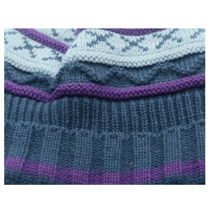 Caciula de iarna pentru baieti Mini Junior 770-010-universal, Gri [2]