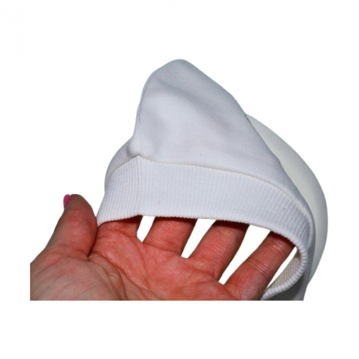 Caciula din bumbac, pentru baieti, Mini Junior CA10012-3, Alb [3]