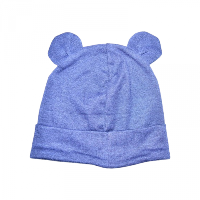 Caciula din bumbac, pentru baieti, Mini Junior CABMJ1303-23, Bleumarin [2]