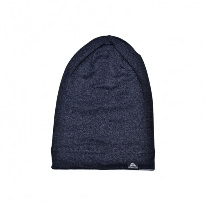 Caciula din bumbac, pentru baieti, Mini Junior CABMJ1303-31, Gri [1]