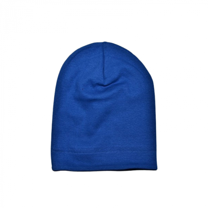 Caciula din bumbac, pentru baieti, Mini Junior CABMJ1303-36, Albastru [2]