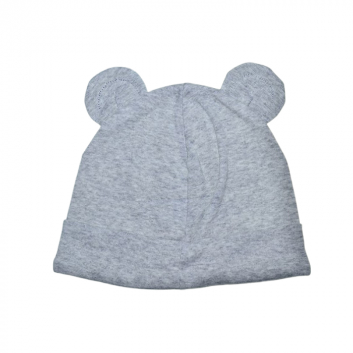 Caciula din bumbac, pentru baieti, Mini Junior CABMJ1303-8, Gri [2]