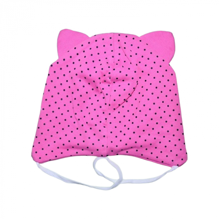 Caciula din bumbac, pentru fete, Mini Junior CAMJ1303-26, Roz [3]