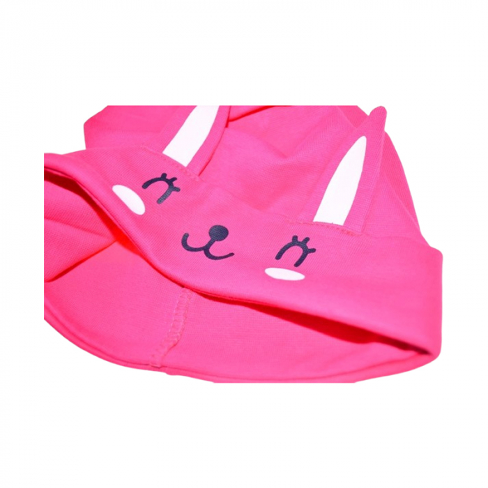 Caciula din bumbac, pentru fete, Mini Junior CAMJ1303-28, Fucsia [2]