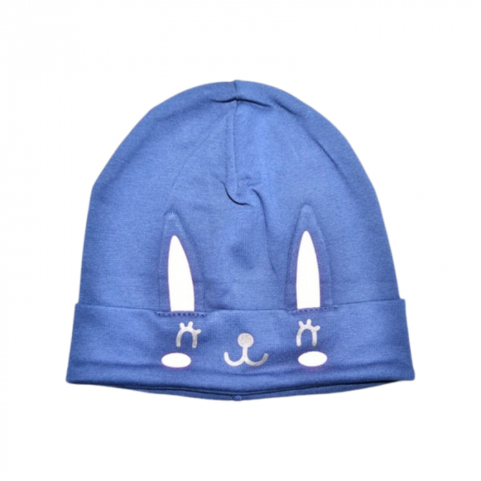 Caciula din bumbac, pentru fete, Mini Junior CAMJ1303-31, Bleumarin [1]