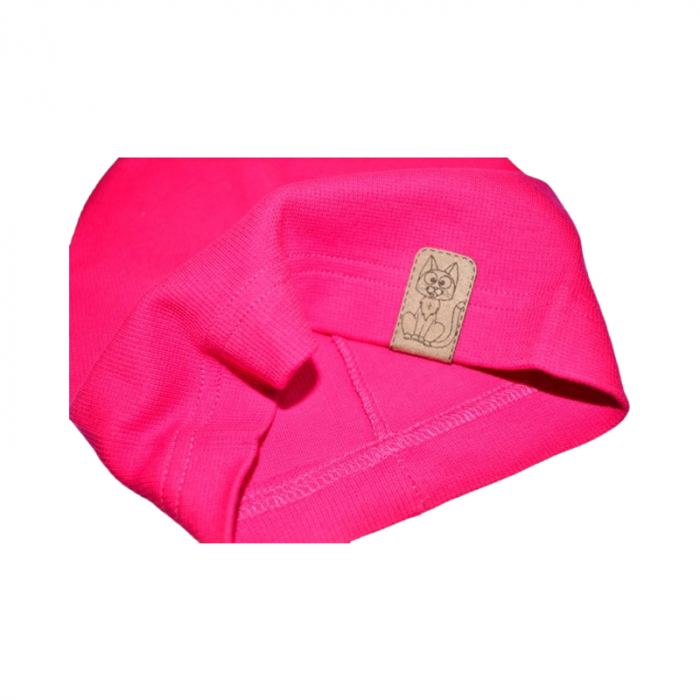 Caciula din bumbac, pentru fete, Mini Junior CAMJ1303-32, Fucsia [2]