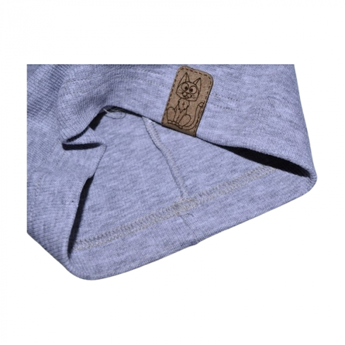 Caciula din bumbac, pentru fete, Mini Junior CAMJ1303-34, Gri [2]