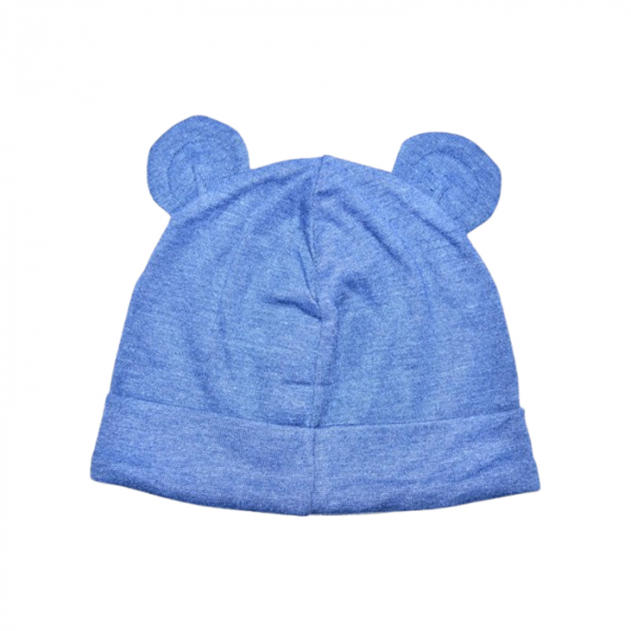 Caciula din bumbac, pentru baieti, Mini Junior CAMJ1303-7, Bleumarin [2]