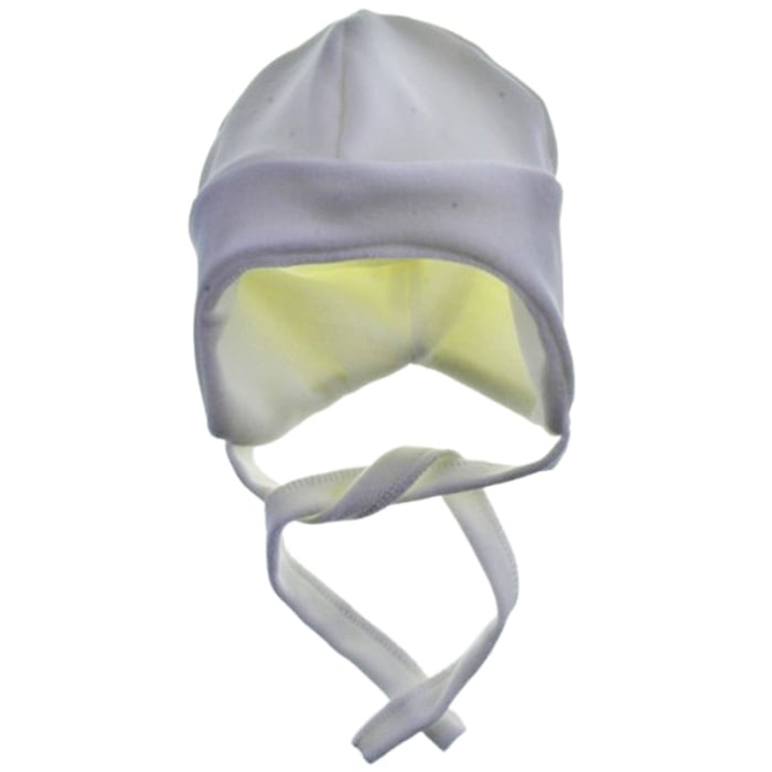 Caciula din catifea si bumbac, cu 2 straturi, pentru copii, Mini Junior C1711A-36, Alb [1]