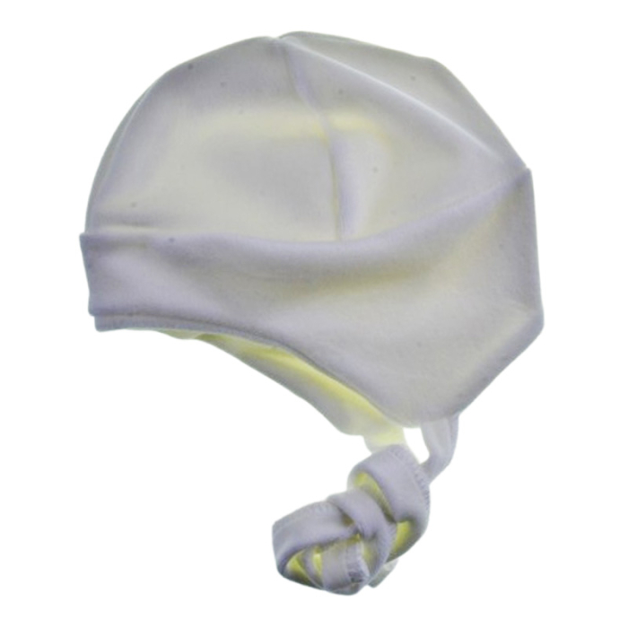 Caciula din catifea si bumbac, cu 2 straturi, pentru copii, Mini Junior C1711A-36, Alb [3]