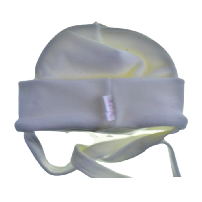 Caciula din catifea si bumbac, cu 2 straturi, pentru fete, Mini Junior C1811A10-38, Alb [4]