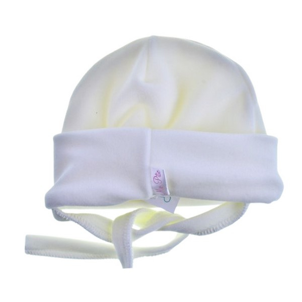 Caciula din catifea si bumbac, cu 2 straturi, pentru fete, Mini Junior C1811A5-38, Alb [3]