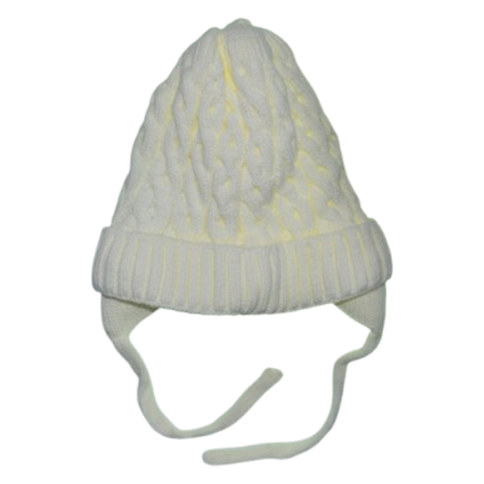 Caciula groasa dubla, pentru copii, Mini Junior CMJ1812C-36, Crem [2]