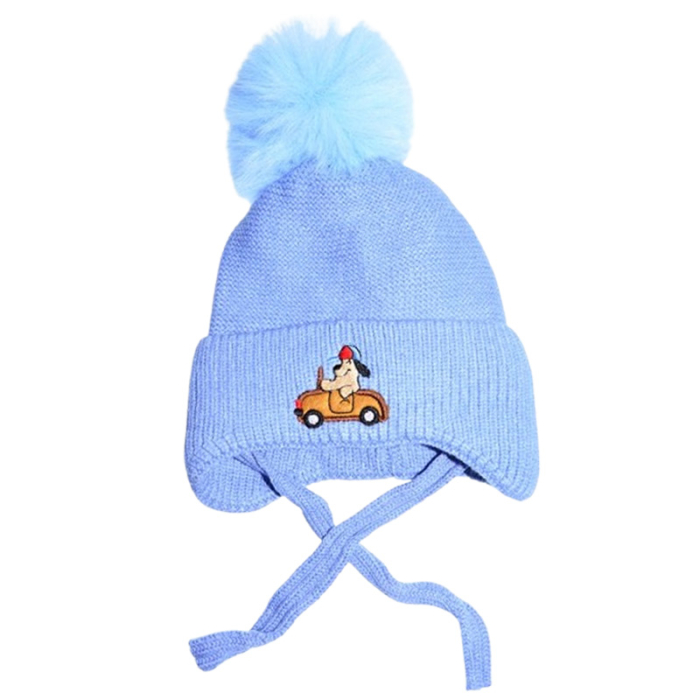 Caciula groasa, pentru baieti, Mini Junior CB1511MA-1, Albastru [1]