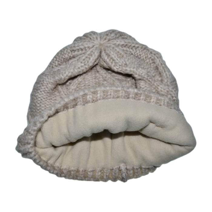 Caciula groasa pentru fete, Mini Junior C0111B, Bej [3]