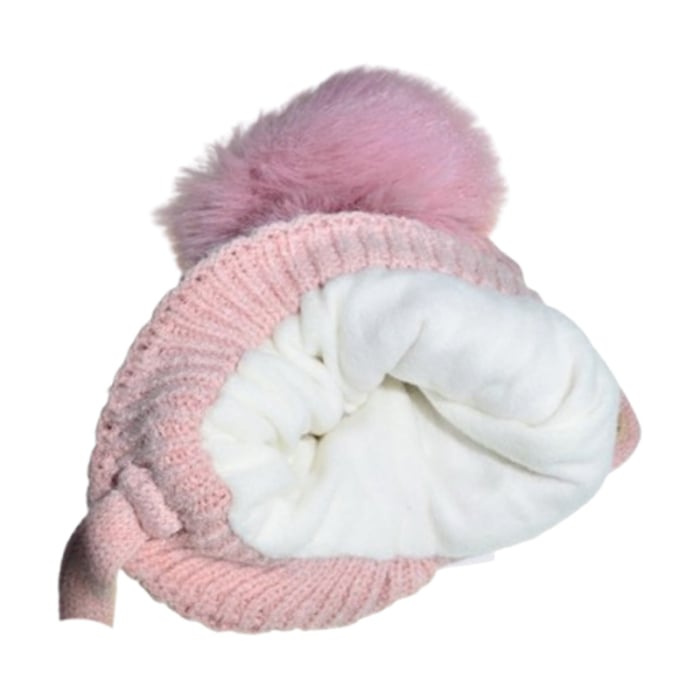 Caciula groasa, pentru fete, Mini Junior C1511CR-36, Roz [3]