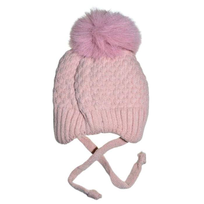 Caciula groasa, pentru fete, Mini Junior C1511CR-36, Roz [2]