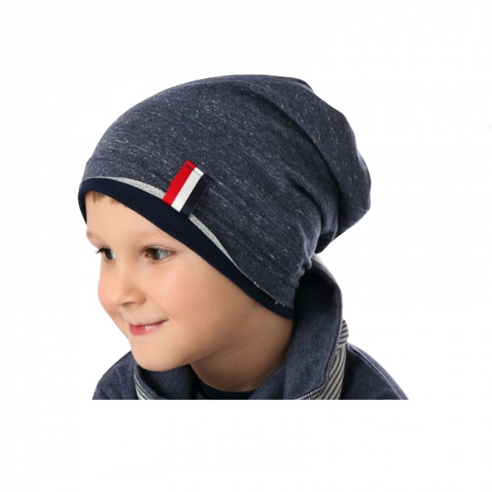 Caciula pentru baieti Mini Junior 36-145-A, Albastru [1]