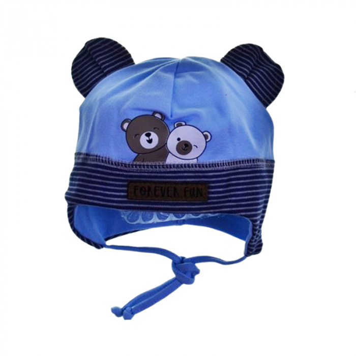 Caciula pentru baieti Mini Junior 46-022, Albastru [1]