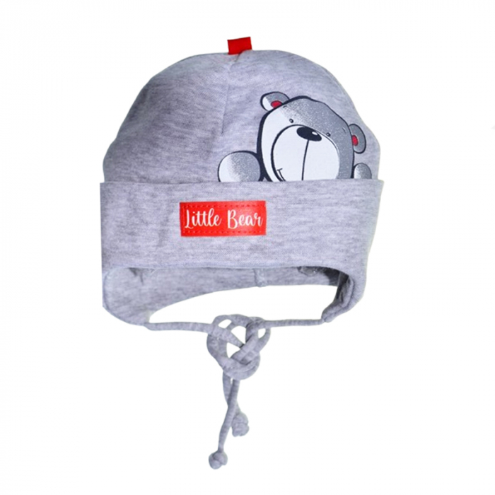 Caciula pentru baieti Mini Junior 46-023, Gri [3]
