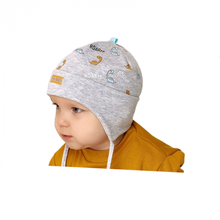 Caciula pentru baieti Mini Junior 46-028, Gri [1]