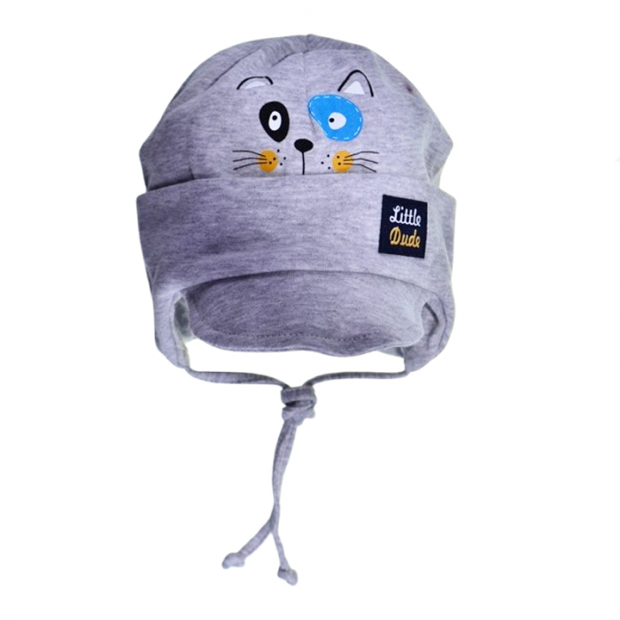 Caciula pentru baieti Mini Junior 46-067, Gri [2]