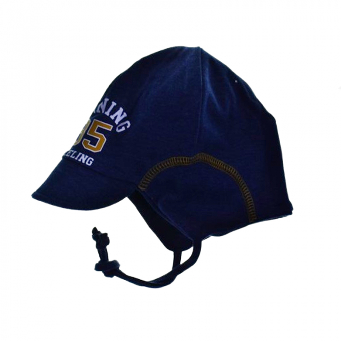 Caciula pentru baieti Mini Junior 46-114, Albastru [2]