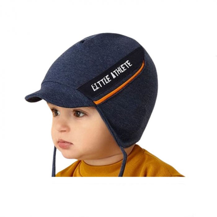Caciula pentru baieti Mini Junior 46-118, Albastru [1]