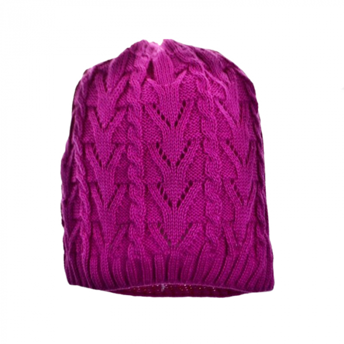 Caciula pentru fete 34-027 Mini Junior, Fucsia [2]