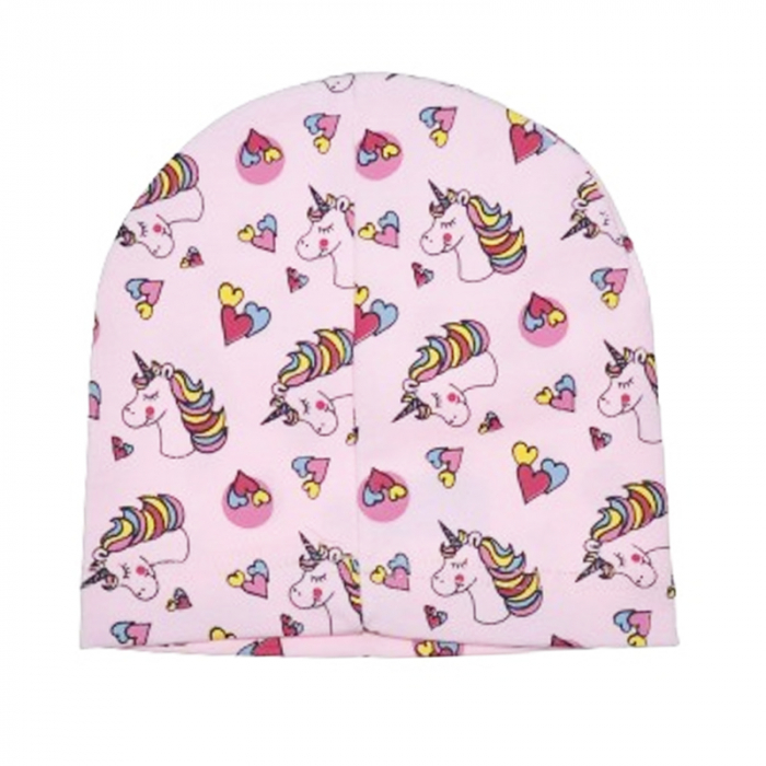 Caciula  pentru fete Mini Junior MJ0105-63, Roz [2]