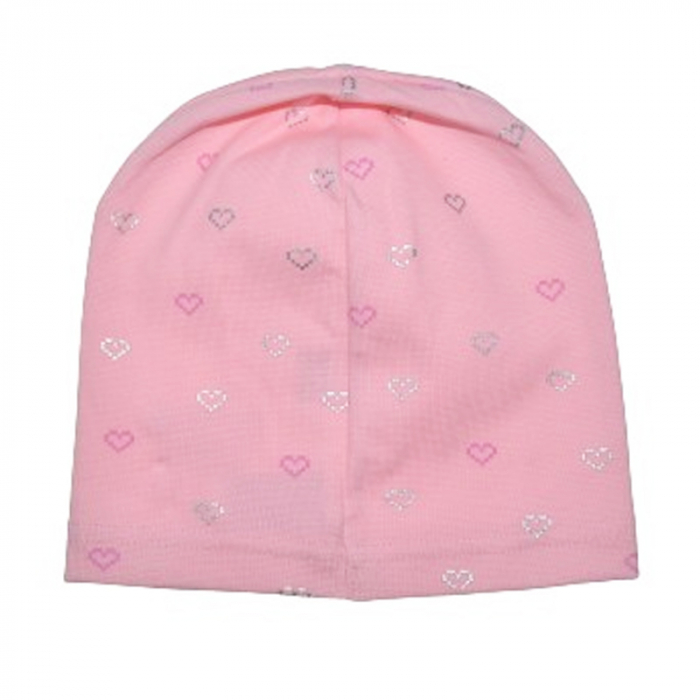 Caciula  pentru fete Mini Junior MJ0105-69, Roz [2]