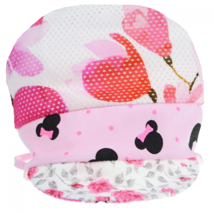 Caciula pentru fete Mini Junior PLL-31, Roz [1]