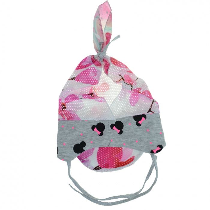 Caciula pentru fete Mini Junior PLL-32, Roz [2]