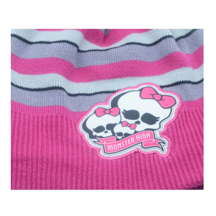 Caciula pentru fete Setino Monster High 770-263-54, Roz [2]