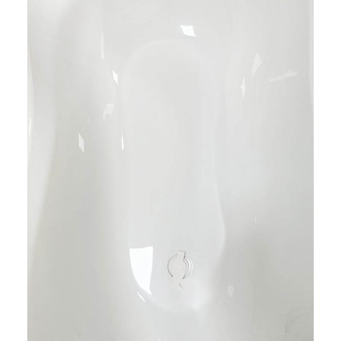 Cadita de baie din plastic cu scurgere 102 cm Little Bunnies Tega Baby DK-005-103, Alb [2]