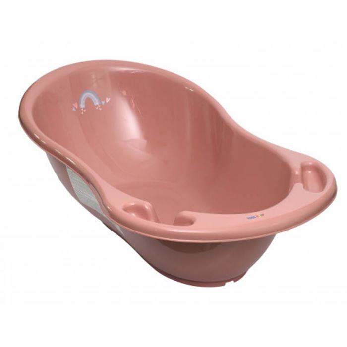 Cadita cu scurgere 86 cm Tega Baby 745673-R, Roz [1]
