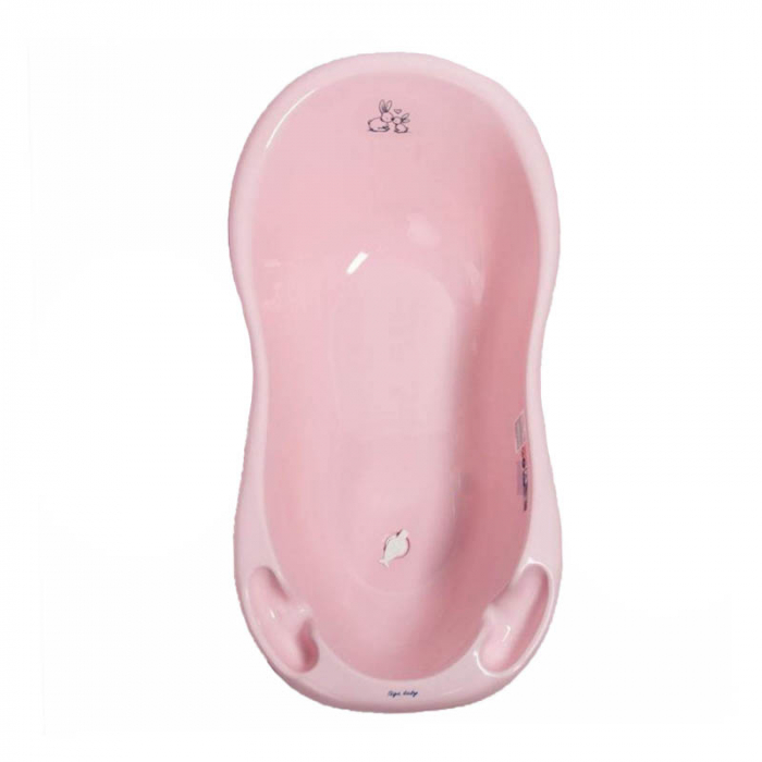 Cadita cu scurgere pentru bebelusi 102 cm Tega Baby 008091-R, Roz [2]