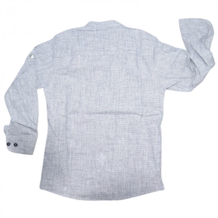 Camasa cu maneca 3/4 pentru baieti LA Kids LK1805G, Gri [3]