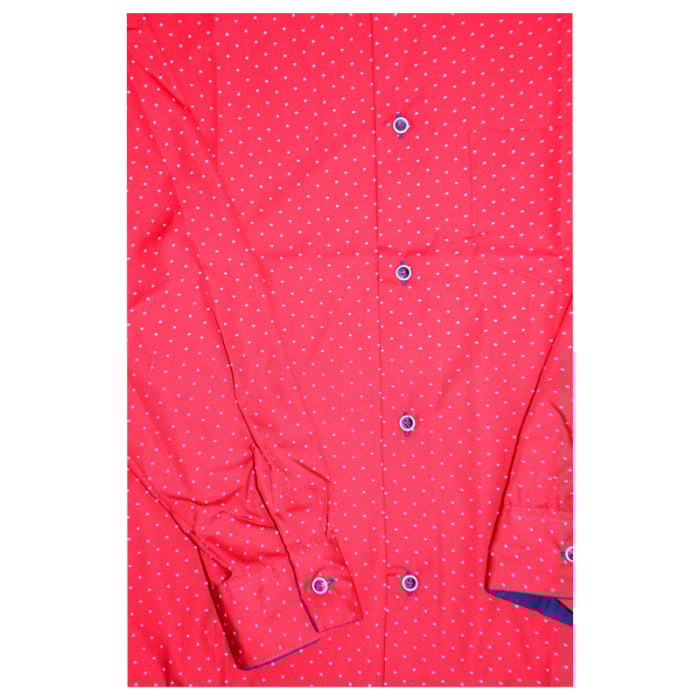 Camasa cu maneca lunga, cu buline, pentru copii, LA Kids LKD2609R, Rosu [4]