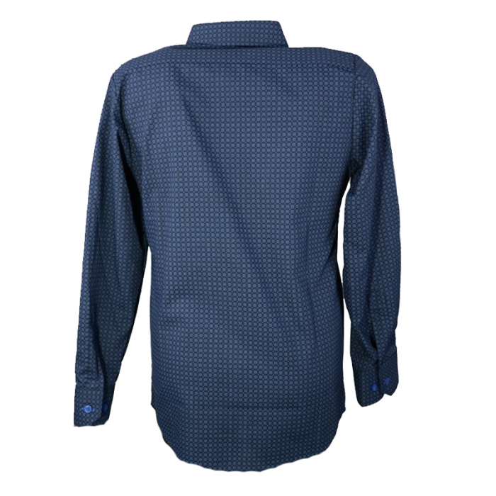 Camasa cu maneca lunga pentru baieti Janke 1568-1-128-cm, Bleumarin [2]
