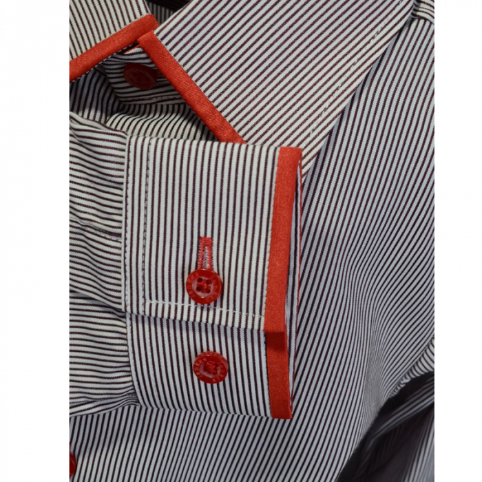 Camasa cu maneca lunga pentru baieti Jankes KSL-184C-98-cm, Gri [3]