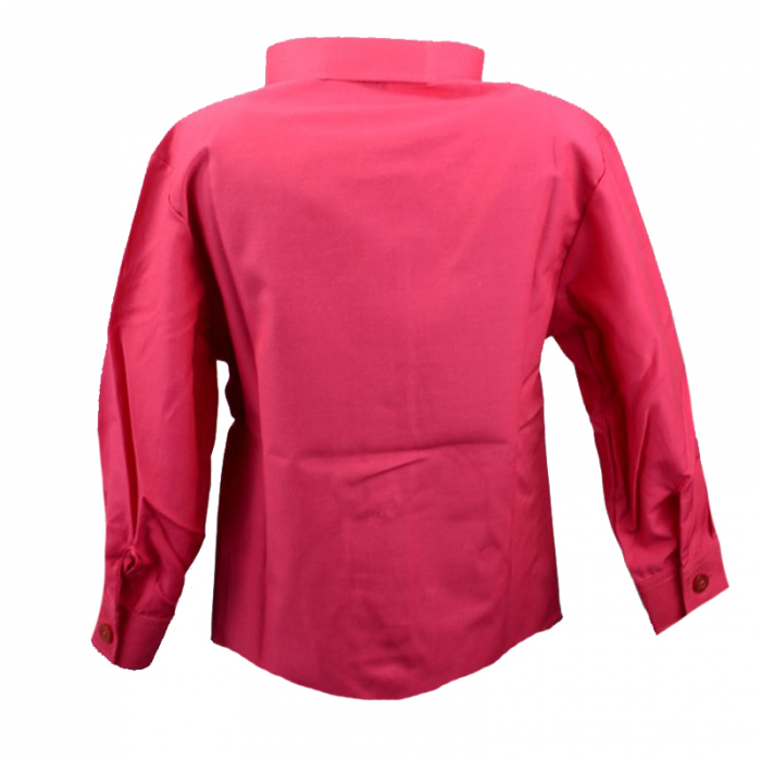 Camasa cu maneca lunga pentru baieti Jankes KSL-216C-86-cm, Fucsia [2]