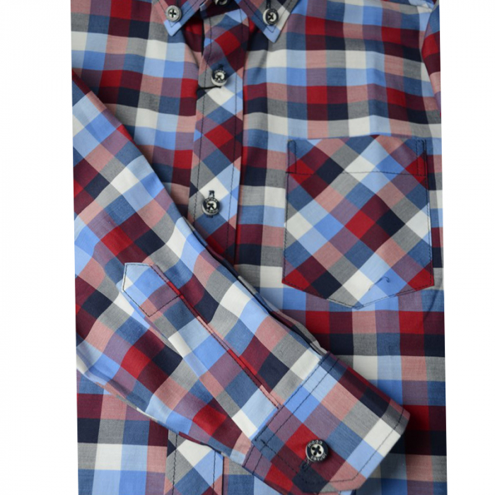Camasa cu maneca lunga pentru baieti Jankes KSL-33C-122-cm, Multicolor [3]