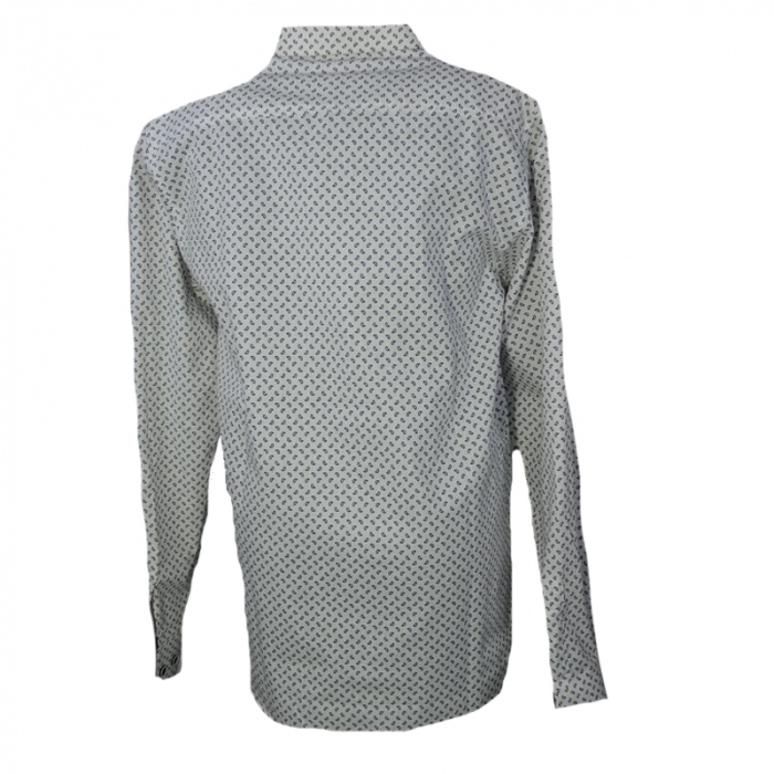 Camasa cu maneca lunga pentru baieti Koszulland KSLD23-A-146-cm, Alb [3]