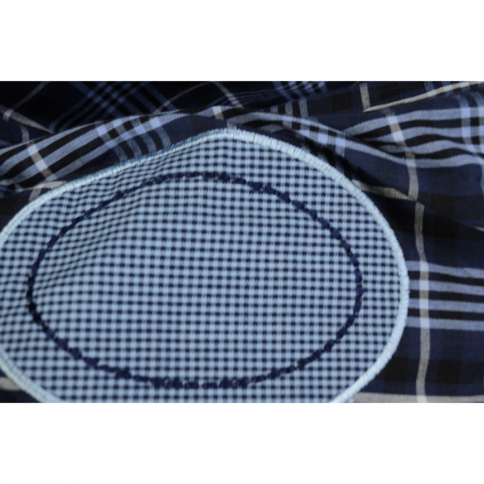 Camasa cu maneca lunga pentru baieti LA Kids KSL-168C-98-cm, Bleumarin [4]