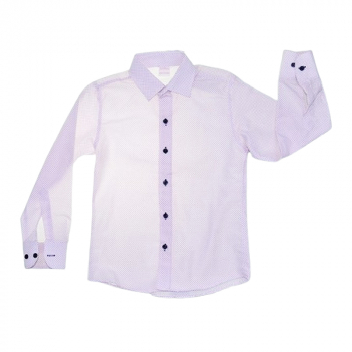 Camasa cu maneca lunga pentru baieti, Mini Junior CM010425, Alb [1]