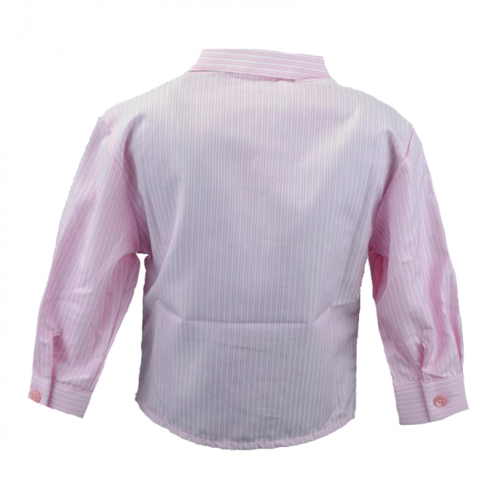 Camasa cu maneca lunga pentru baieti Mini Junior KSL-187C-74-cm, Roz [2]